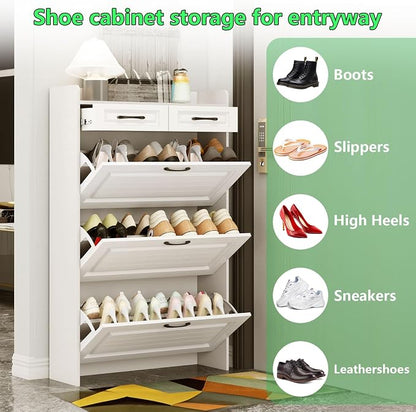 Shoe Cabinet Storage for Entryway - Image 6