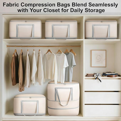 Comforter Storage Bag - 120L Bedding Storage Bags - Image 4