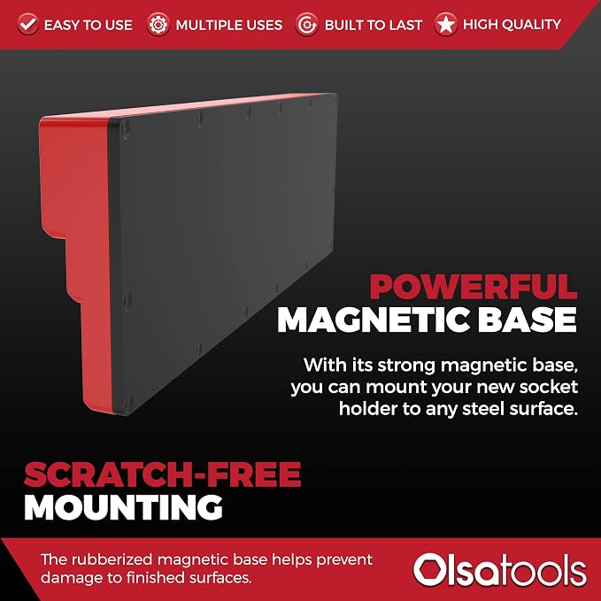 Olsa Tools Magnetic Socket Organizer - Image 5