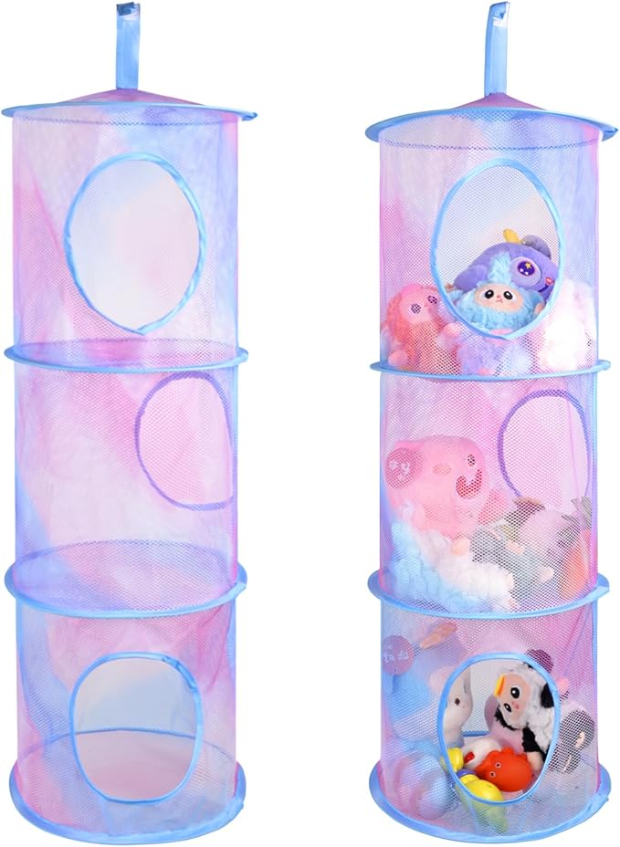 ChezMax Hanging Mesh Stuffed Animal Storage by ChezMax