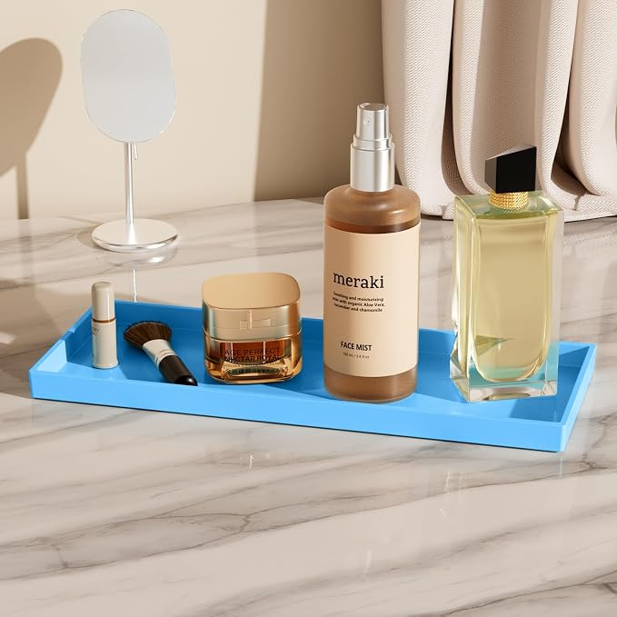 Vanity and Bathroom Tray, Waterproof Vanity Tray - Image 4