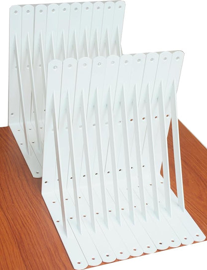 20 Pack L11 x H 8" White Heavy Duty Shelf Brackets by MHMYDZ