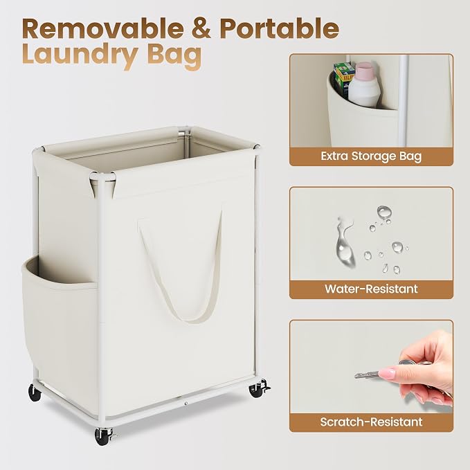 Homeiju 180L Large Laundry Hamper - Image 6