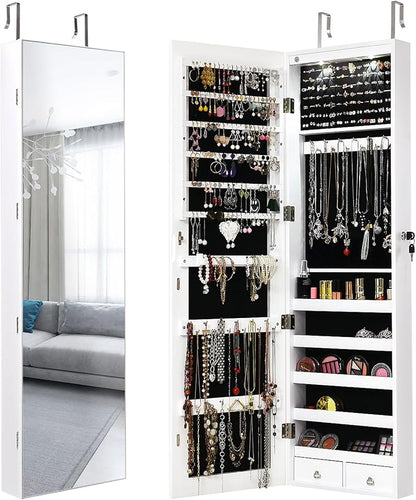 Giantex Wall Door Mounted Jewelry Armoire Cabinet by Giantex