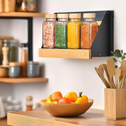 ComSaf 8 oz 6Pcs Glass Spice Jars - Image 7