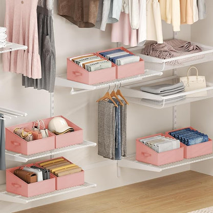 DIMJ Closet Storage Bins 10 Pack - Image 4