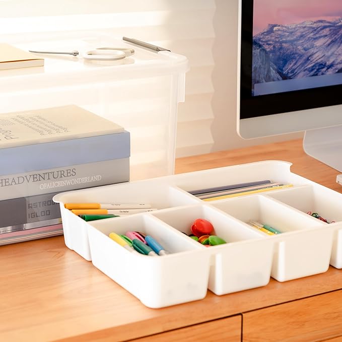 Citylife 32 QT Plastic Storage Bins - Image 3