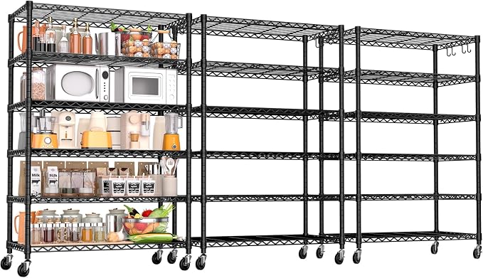 PrimeZone 6 Tier Wire Shelving by PrimeZone