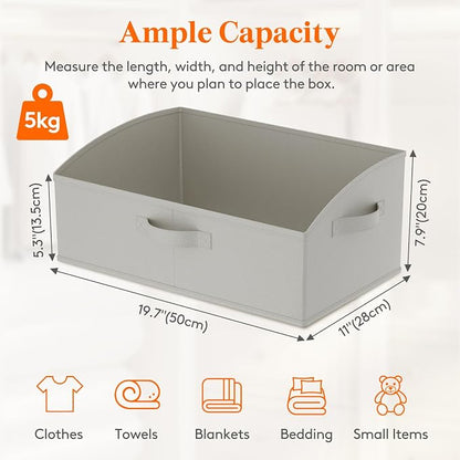 Lifewit Extra Large Trapezoid Closet Storage Bins - Image 2