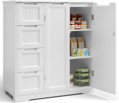 Gizoon Storage Cabinet, Adjustable Shelf, Modern Floor Cabinet by Gizoon