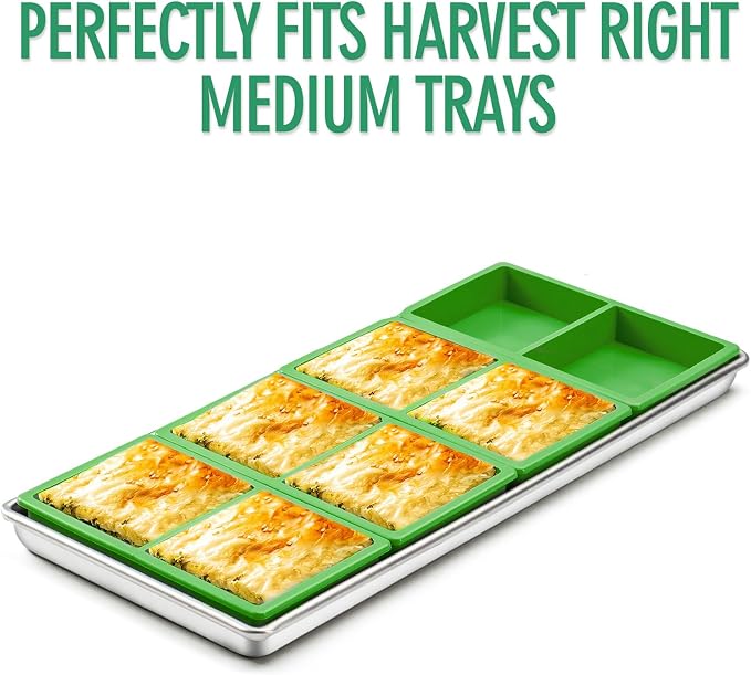 8 pcs Silicone Tray Dividers for Harvest Right Freeze Dryer Medium and Small - Image 2