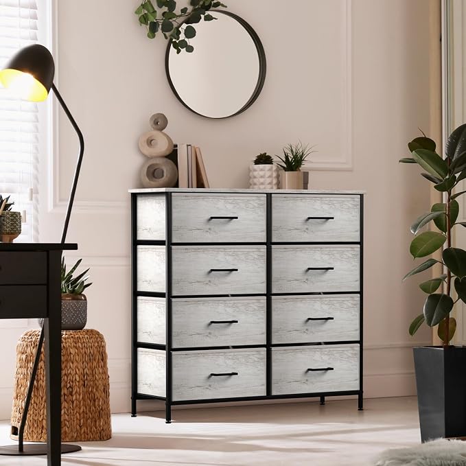 Sorbus Dresser with 8 Faux Wood Drawers - Image 2