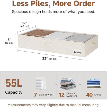 StorageWorks Under Bed Storage Containers - Image 2