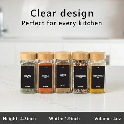 Deco haus Glass Spice Jars - Image 4