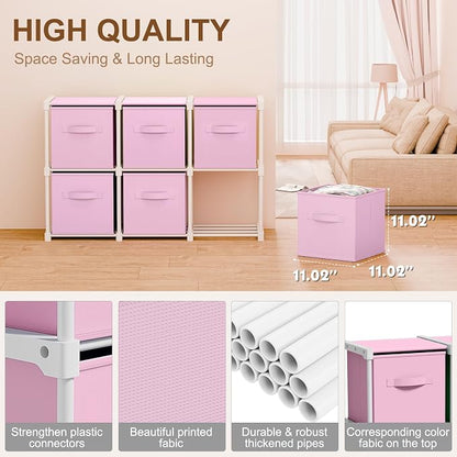 Briwooody 6 Cube Storage Organizer Bins - Image 2