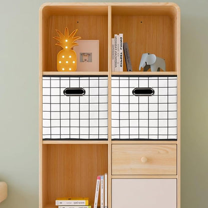 Yunkeeeper storage bins Cubes, Fabric Cube Organizer - Image 4