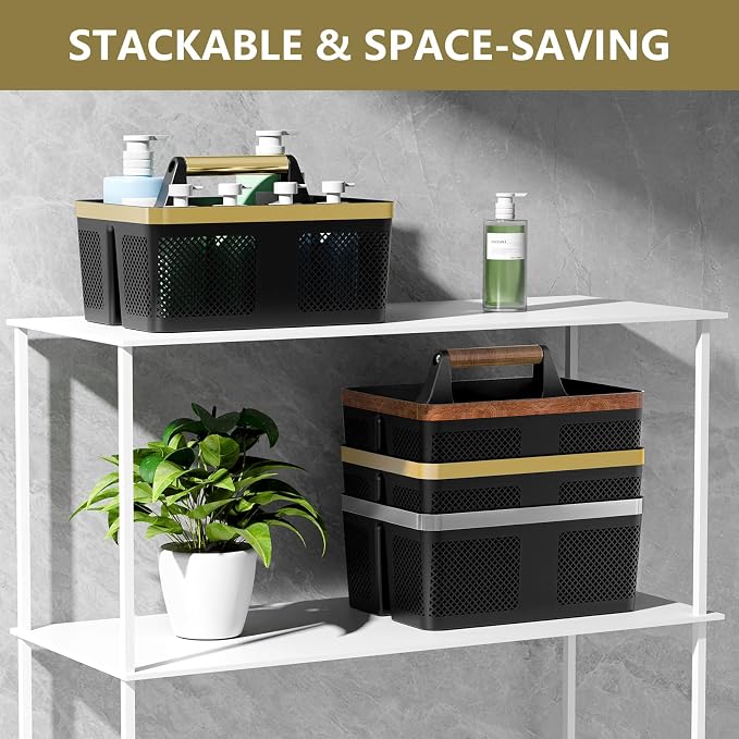 Shower Caddy Dorm Men: Plastic Bathroom Caddy Organizer - Image 4