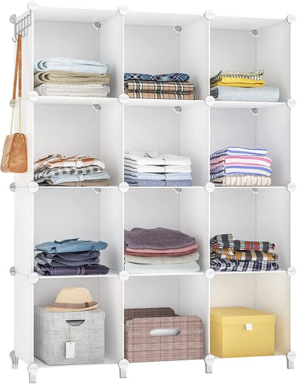 Closet Organizer, 12 Cube Closet Organizers and Storage, Portable Closet by DecorateYourHome