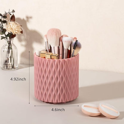 Anyoifax Makeup Brush Holder Organizer 361°Rotating Make Up Brushes Container - Image 4