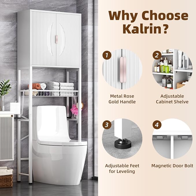 Kalrin Over The Toilet Storage Cabinet - Image 4