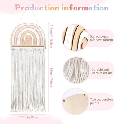 POVETIRE Headband Holder Bow Holder - Image 3