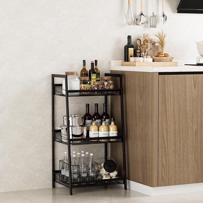 Masupu 3 Tier Bathroom Shelf, Bathroom Organizer and Storage - Image 7