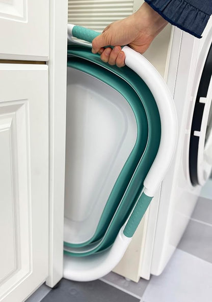 SAMMART 40L Collapsible Plastic Laundry Basket - Image 3