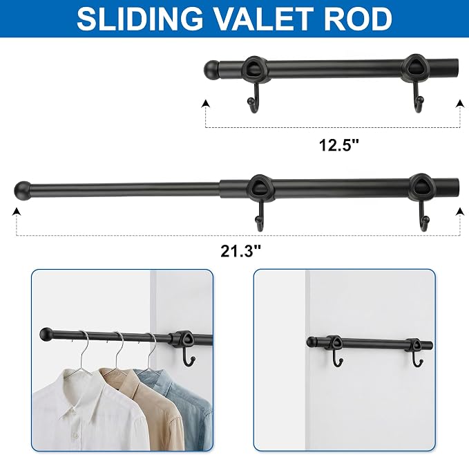Valet Rod for Closet Pull Out - Image 3