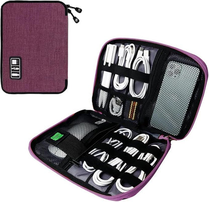 Lcsmaokin Electronics Travel Organizer, Portable Waterproof Electronic Travel by Lcsmaokin