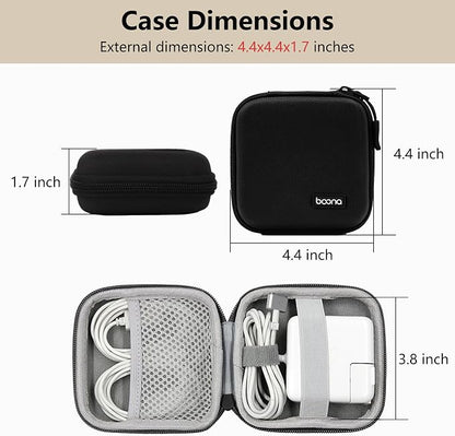 Charger Case for Macbook, Portable Tech Electronic Organizer Bag, Small Travel - Image 2