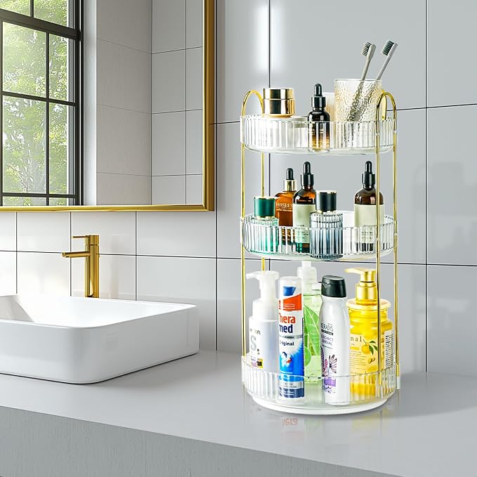 360 Rotating Makeup Organizer - Image 8