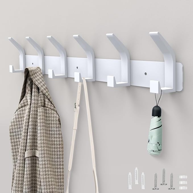 1 Pack Coat Rack Wall Mount, 17.3 in Wall Hooks by Unknown
