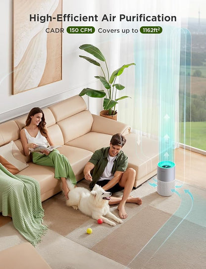 GoveeLife Air Purifiers for Home, Smart Air Purifier for Large Rooms - Image 2