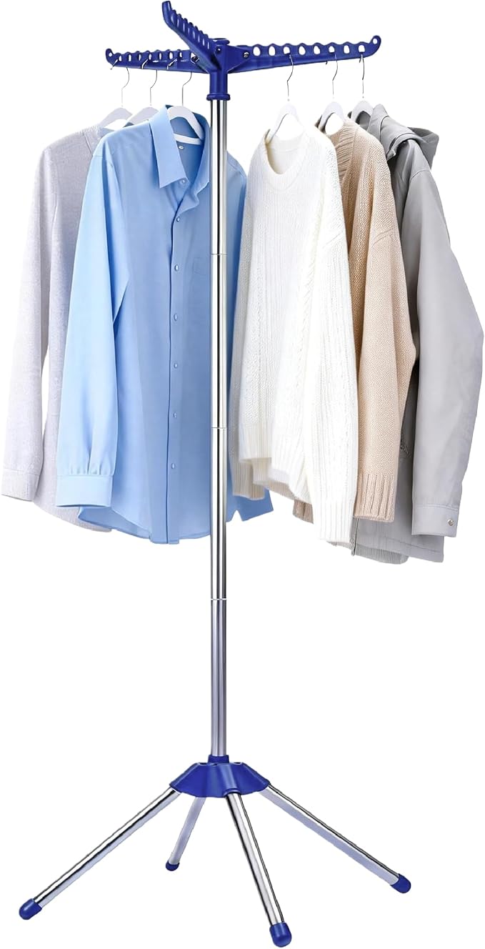 Beaudaily Clothes Drying Rack, Foldable Laundry Drying Rack, Indoor 59-Inch by Unknown
