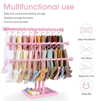 POVETIRE Headband Holder Stand Storage - Image 3