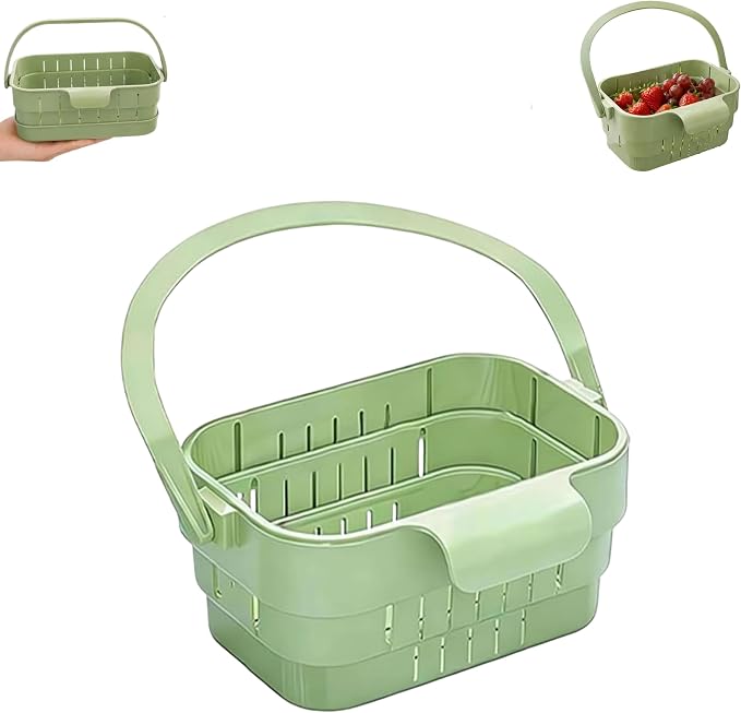 Foldable Hanging Sink Strainer Basket, Removable Food Catcher Drain Rack | by Unknown