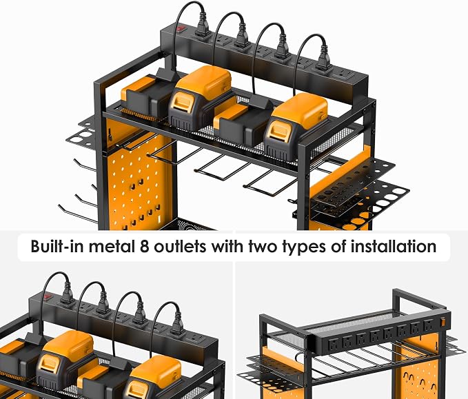CCCEI Power Tool Organizer Cart - Image 2