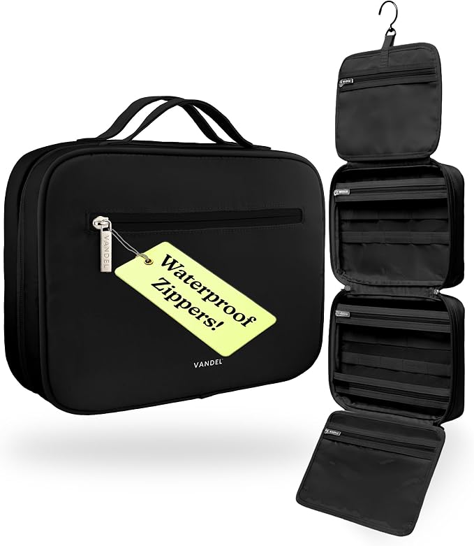 VANDEL Waterproof Hanging Toiletry Bag by VANDEL