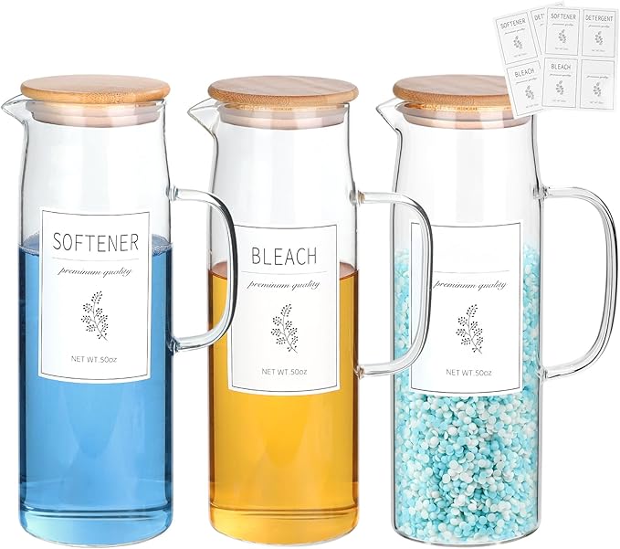 Laundry Detergent Dispenser Set by KitHero