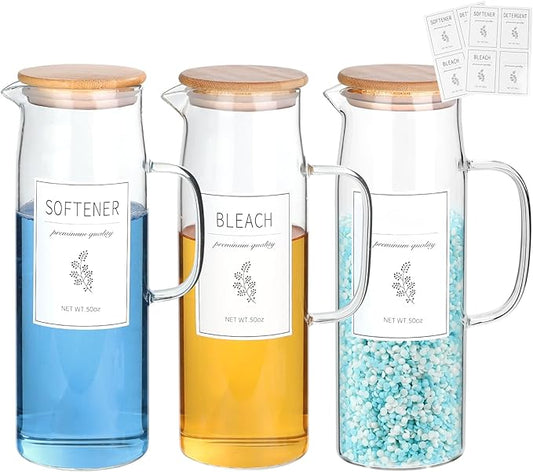Laundry Detergent Dispenser Set by KitHero