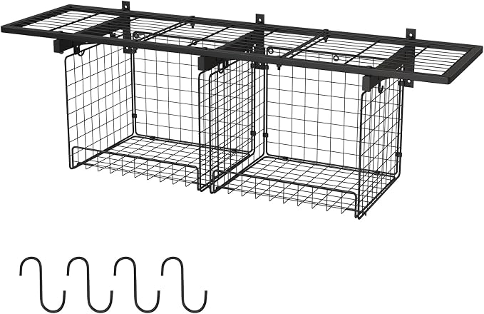 1x4ft Heavy Duty Garage Wall Shelving by OSIEWEN