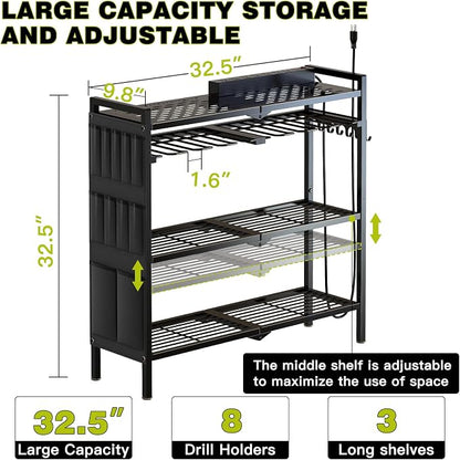 Large Power Tool Organizer Cart - Image 3