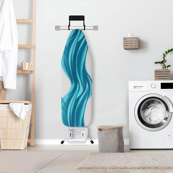 Ironing Board Hanger Wall Mount, Ironing Board Holder Iron Board Organizer Wall - Image 6