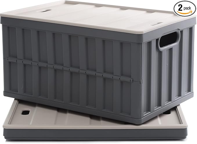 Citylife 64L Collapsible Storage Bins by Anywish