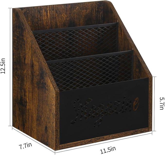YINMIT Magazine Holder, Stepped 3 Tier Magazine Rack Floor | Magazine Storage - Image 3