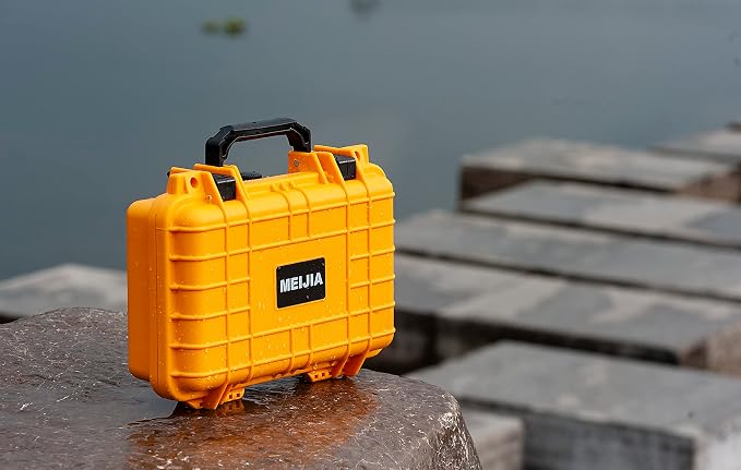 MEIJIA Portable All Weather Waterproof Protective Hard Case, Small Camera Case - Image 6