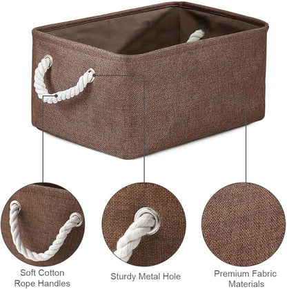 WarmHome Fabric Storage Bin Shelf Basket - Image 6