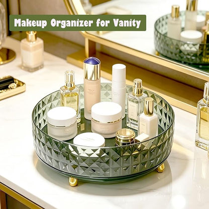 Makeup Perfume Organizer, 9 Inch /23cm 360 Degree Rotating Skincare Organizer - Image 3