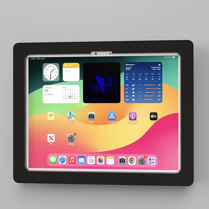 TABcare Anti-Theft Acrylic VESA Enclosure by TABcare