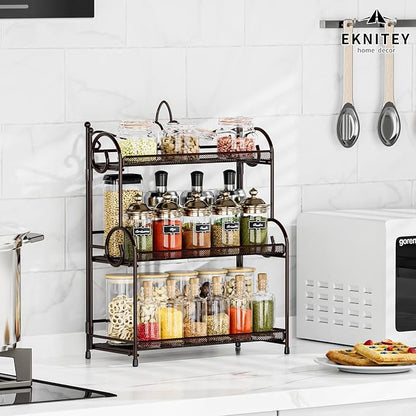 EKNITEY Bathroom Organizer Shelf Countertop - Image 3